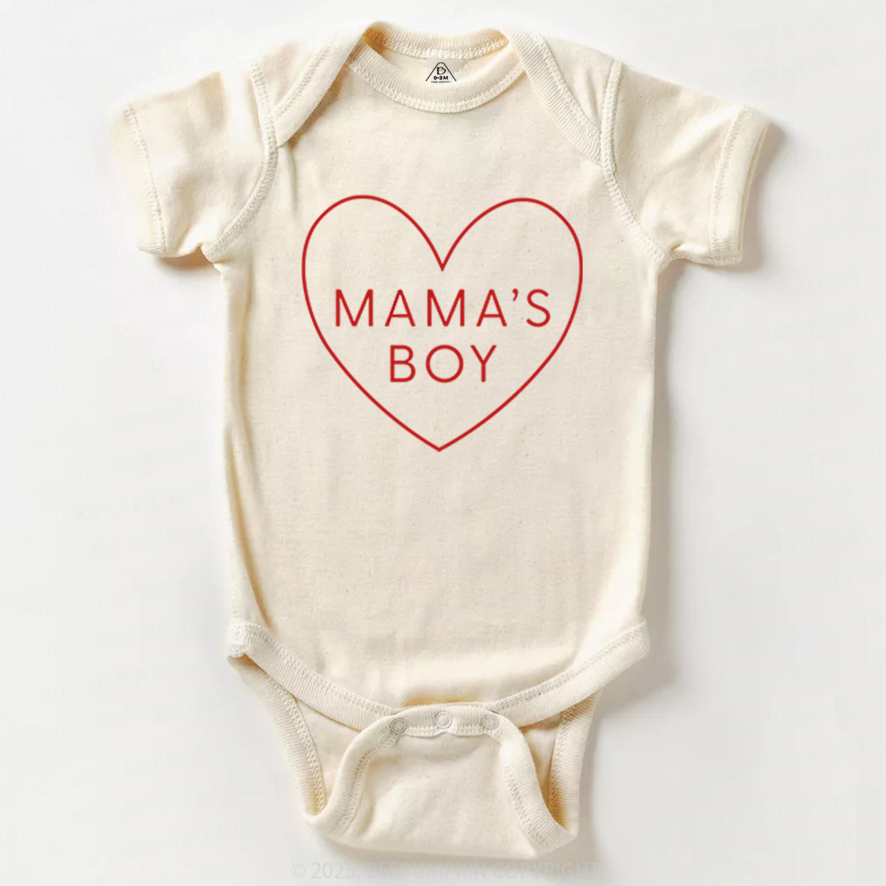 Mama's Boy Valentine's Day Bodysuit Beepumpkin