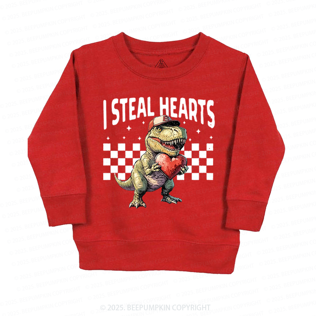I Steal Hearts Valentine's Day Kid's Sweatshirt