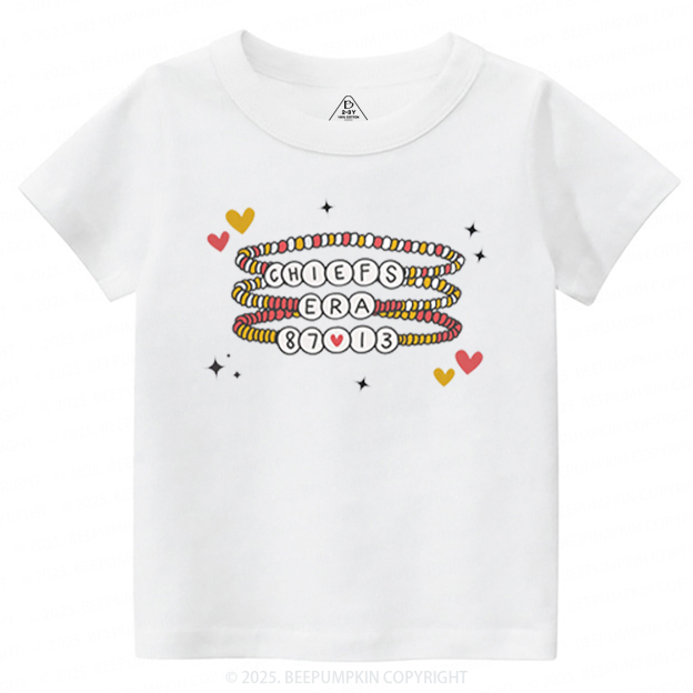 Cute Friendship Bracelets Football Toddler&Kid's Tees Beepumpkin