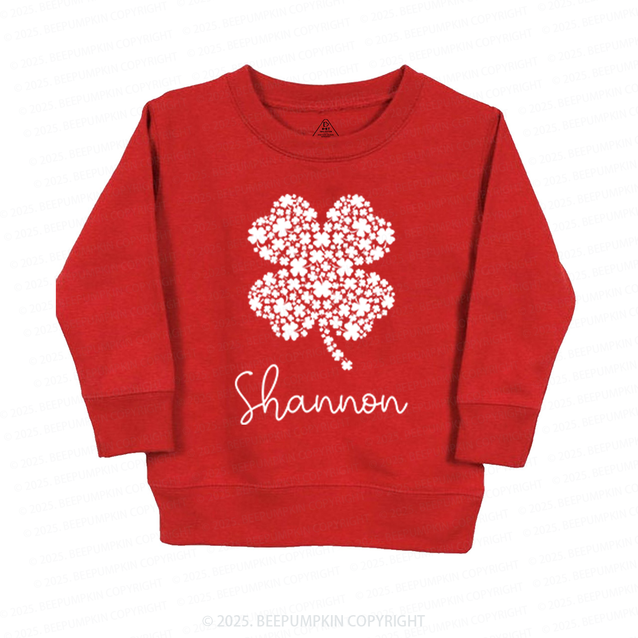 Personalized Name St. Patrick's Day Kid's Sweatshirt