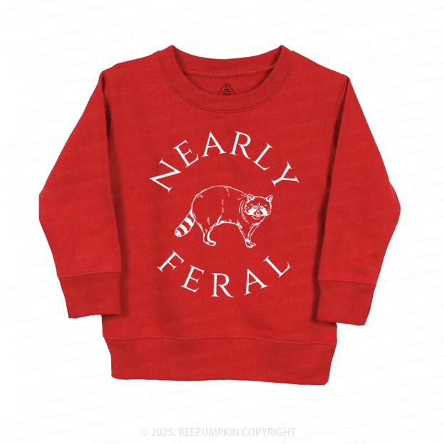 Nearly Feral Kid's Sweatshirt