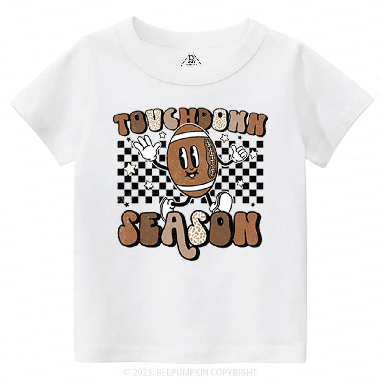 Touchdown Season Toddler&Kid's Tees Beepumpkin