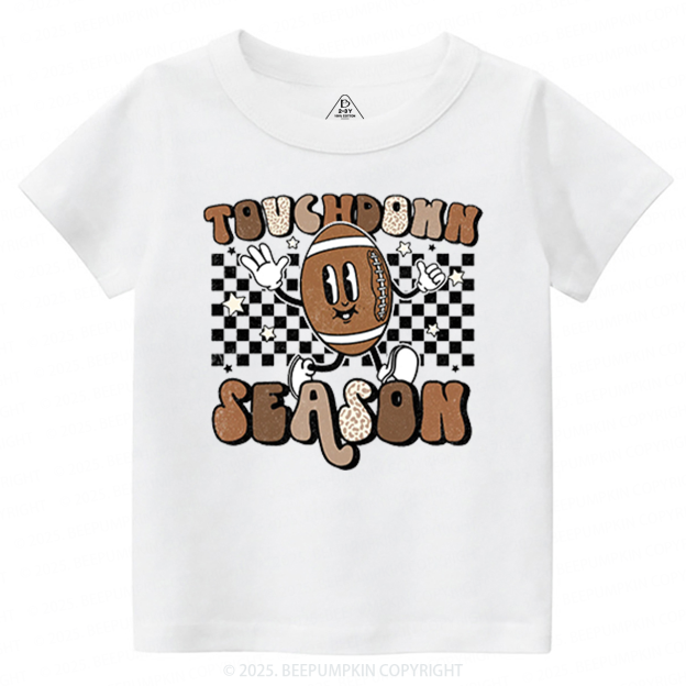 Touchdown Season Toddler&Kid's Tees Beepumpkin