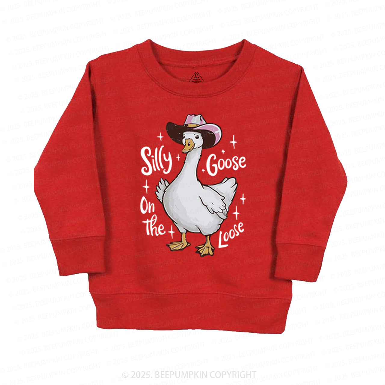 Silly Goose On The Loose Kid's Sweatshirt