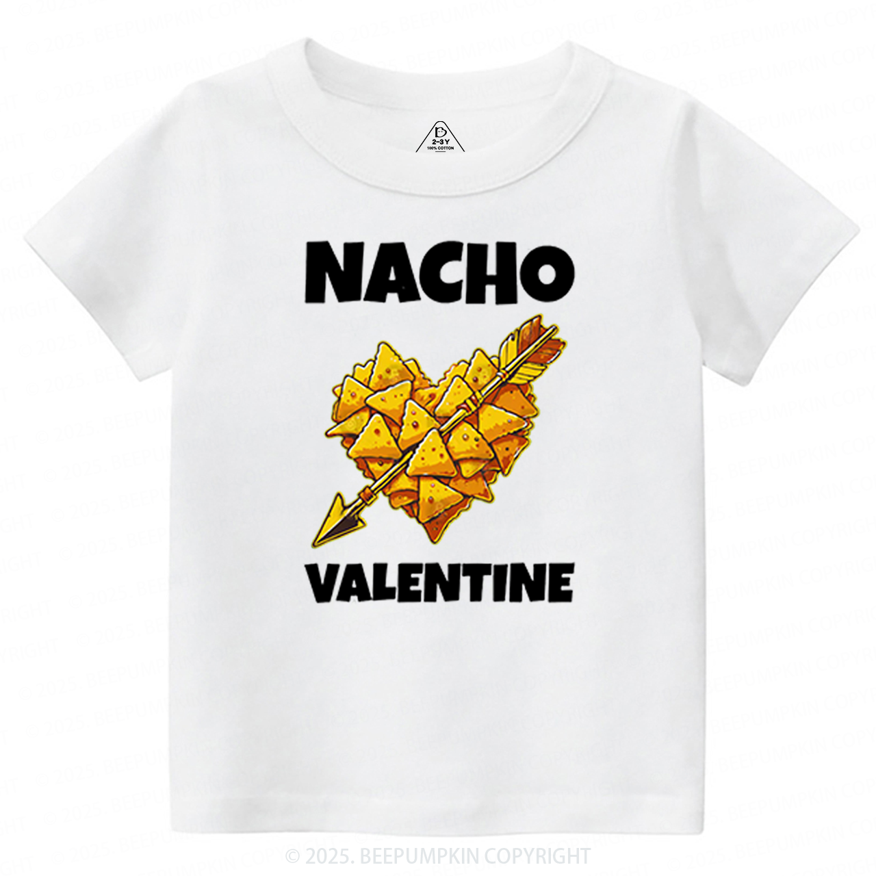 Nacho Valentine Toddler&Kid's Tees Beepumpkin