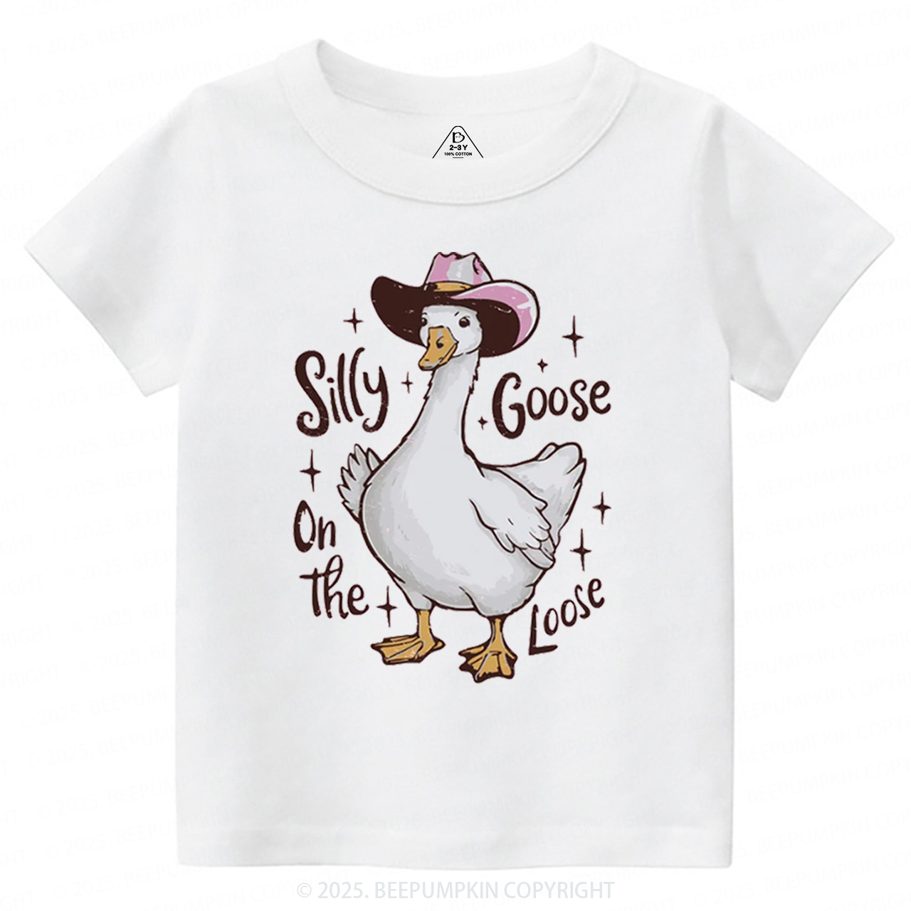 Silly Goose On The Loose Toddler&Kid's Tees Beepumpkin