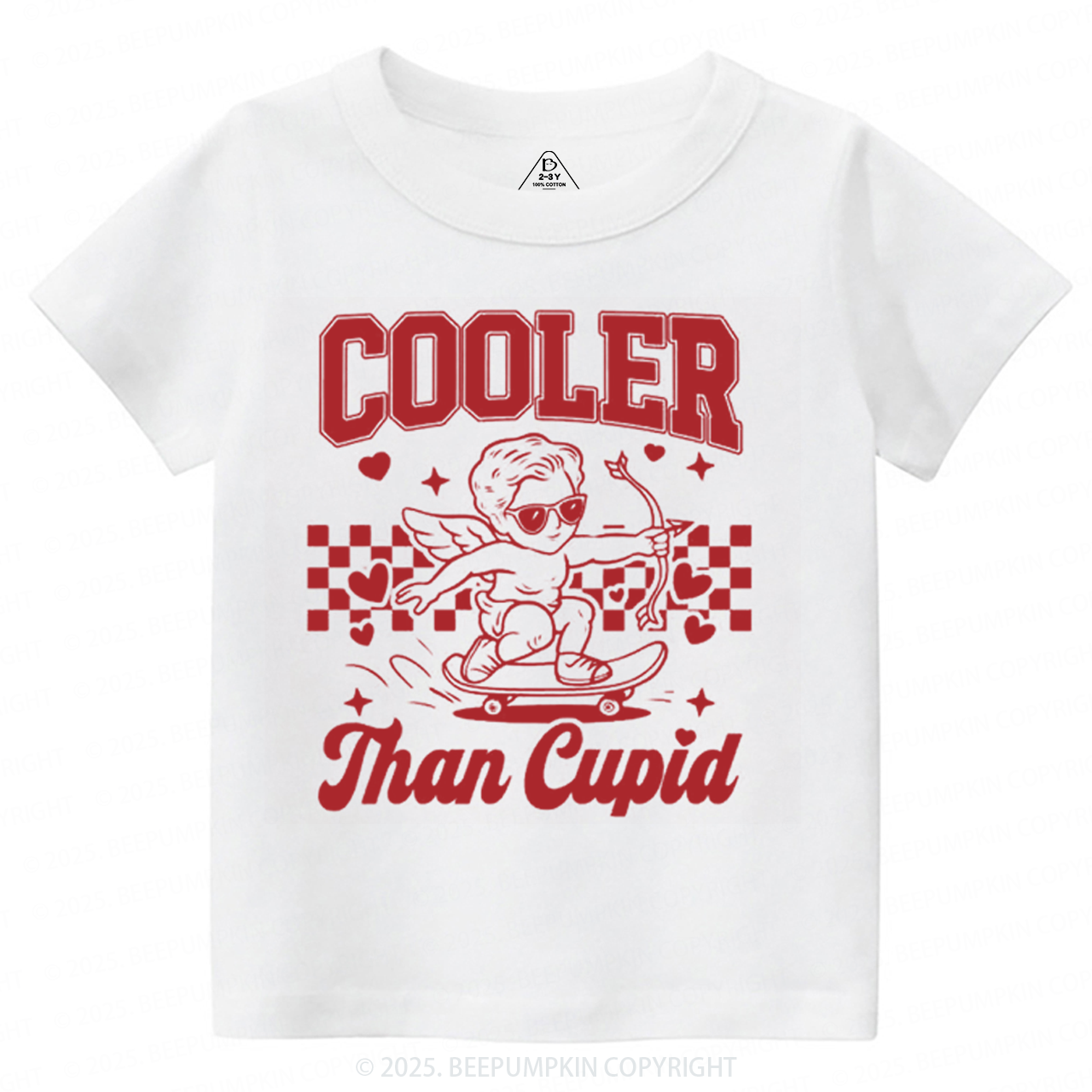 Cooler Than Cupid Toddler&Kid's Tees Beepumpkin