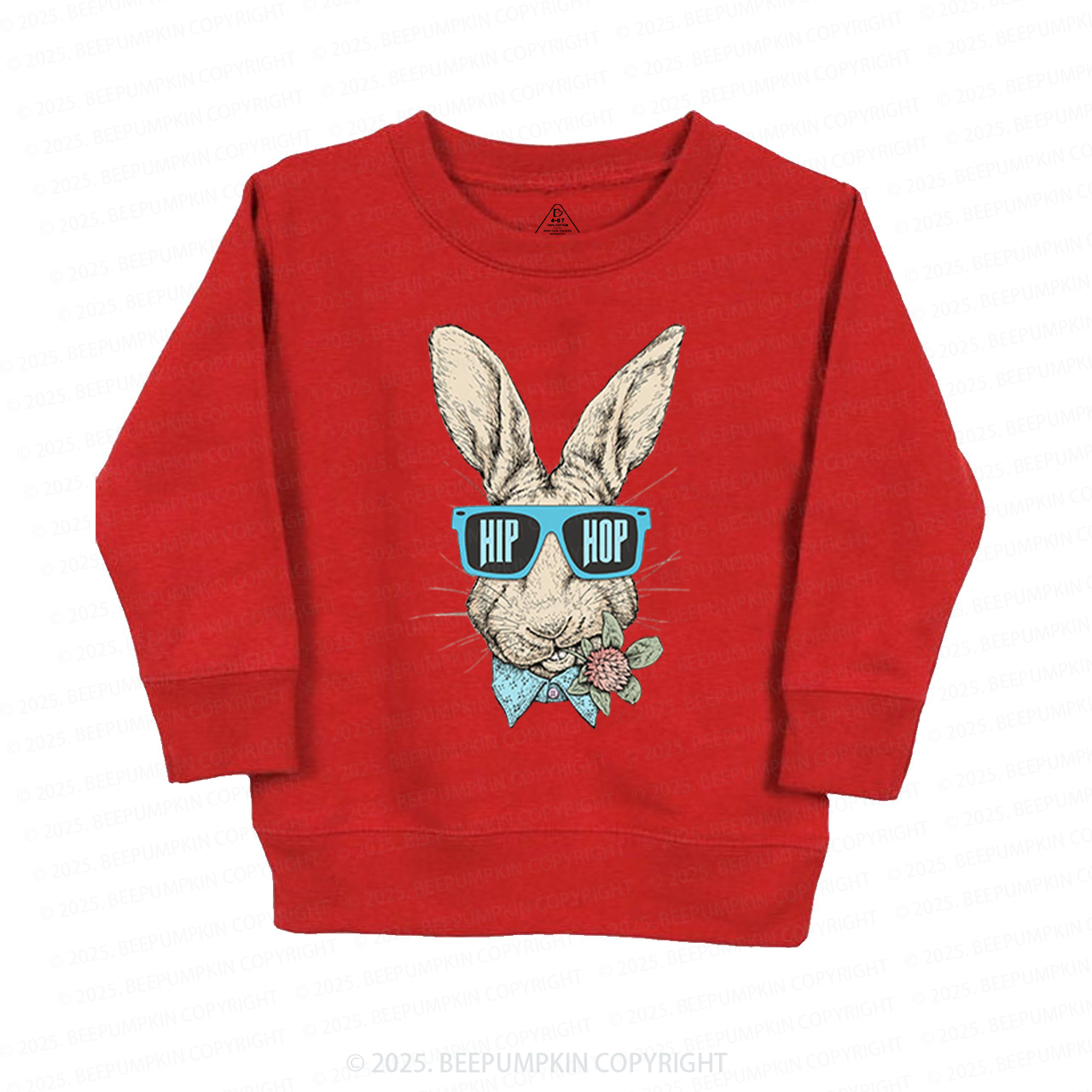 Hip Hop Bunny Kid's Sweatshirt