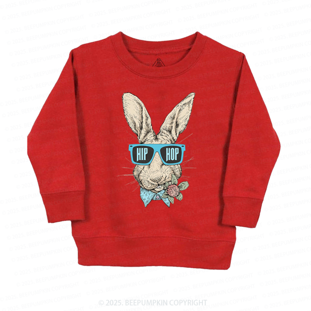 Hip Hop Bunny Kid's Sweatshirt