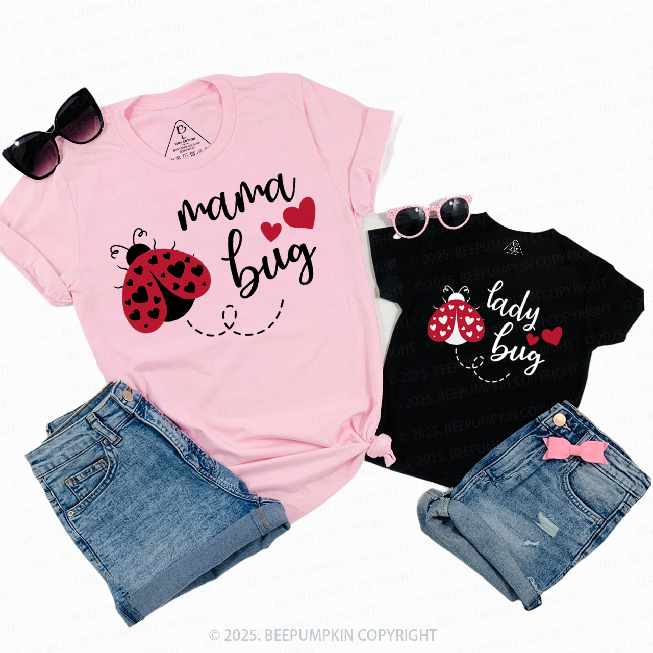 Love Bug Valentine's Day Family Shirt