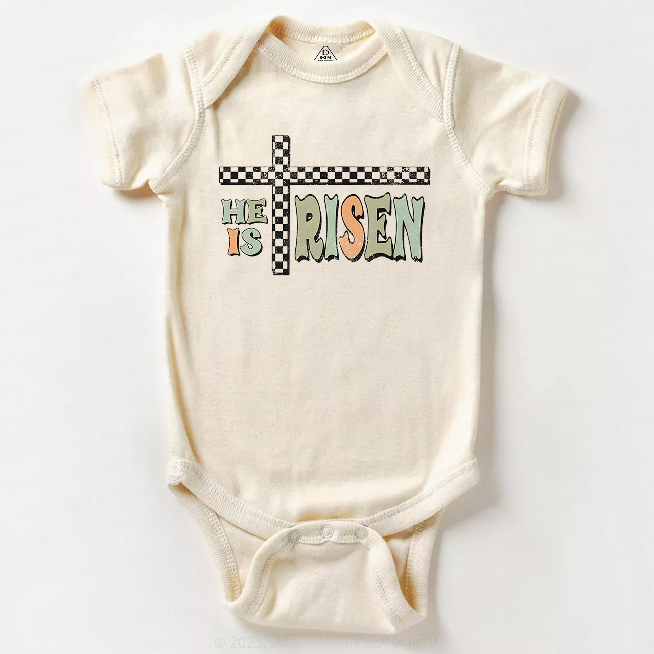 He Is Risen Bodysuit Beepumpkin