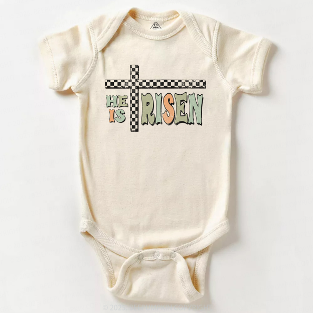 He Is Risen Bodysuit Beepumpkin