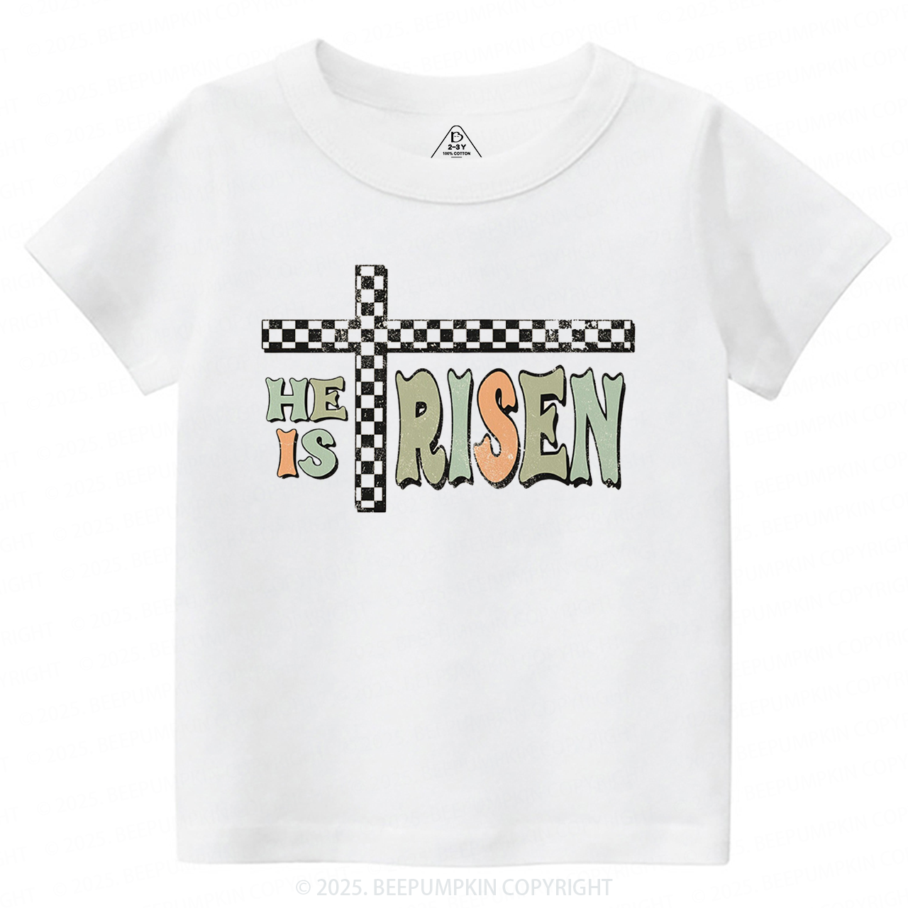 He Is Risen Esater Toddler&Kid's Tees Beepumpkin