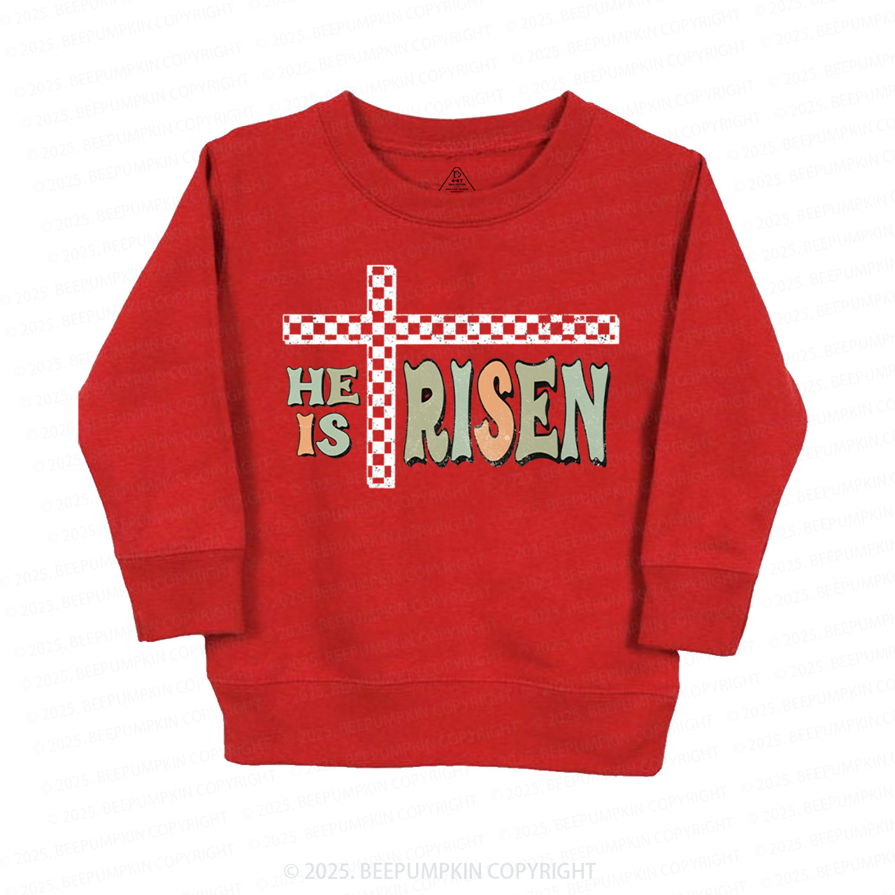 He Is Risen Easter Kid's Sweatshirt