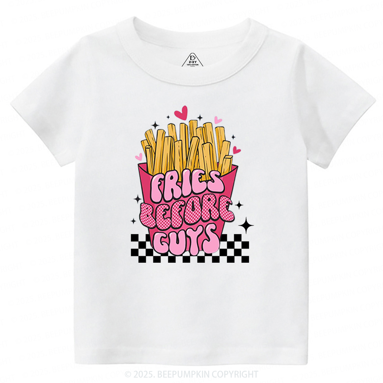 Fries Before Guys Toddler&Kid's Tees Beepumpkin