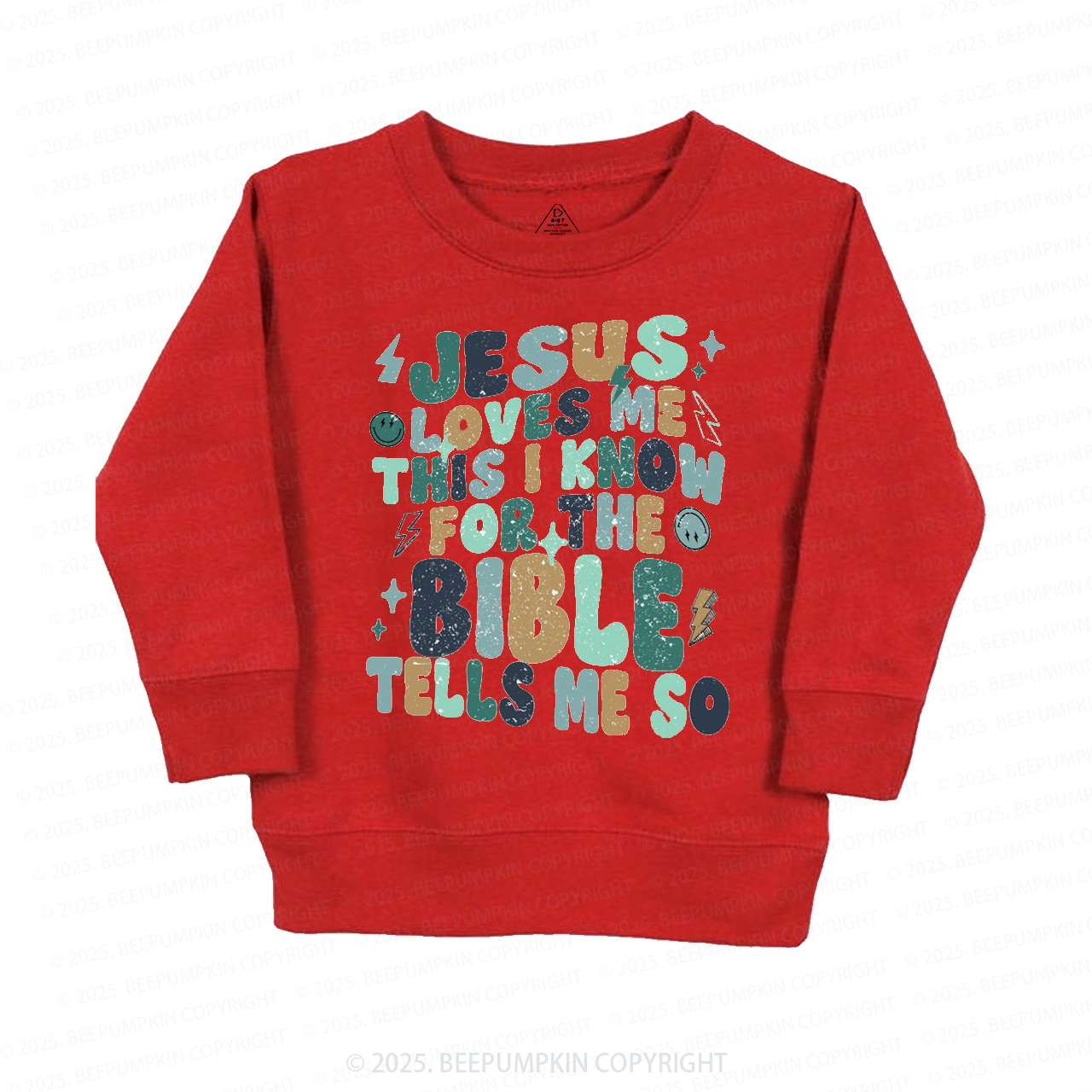 Jesus Loves Me Kid's Sweatshirt
