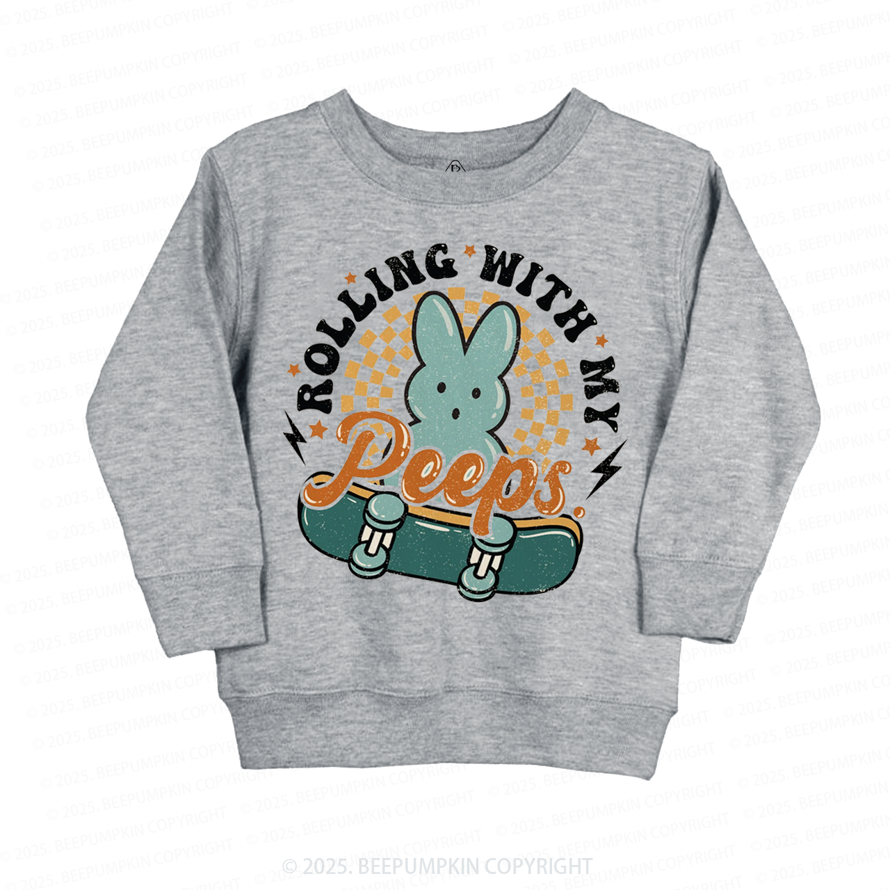 Rolling With My Peeps Kid's Sweatshirt