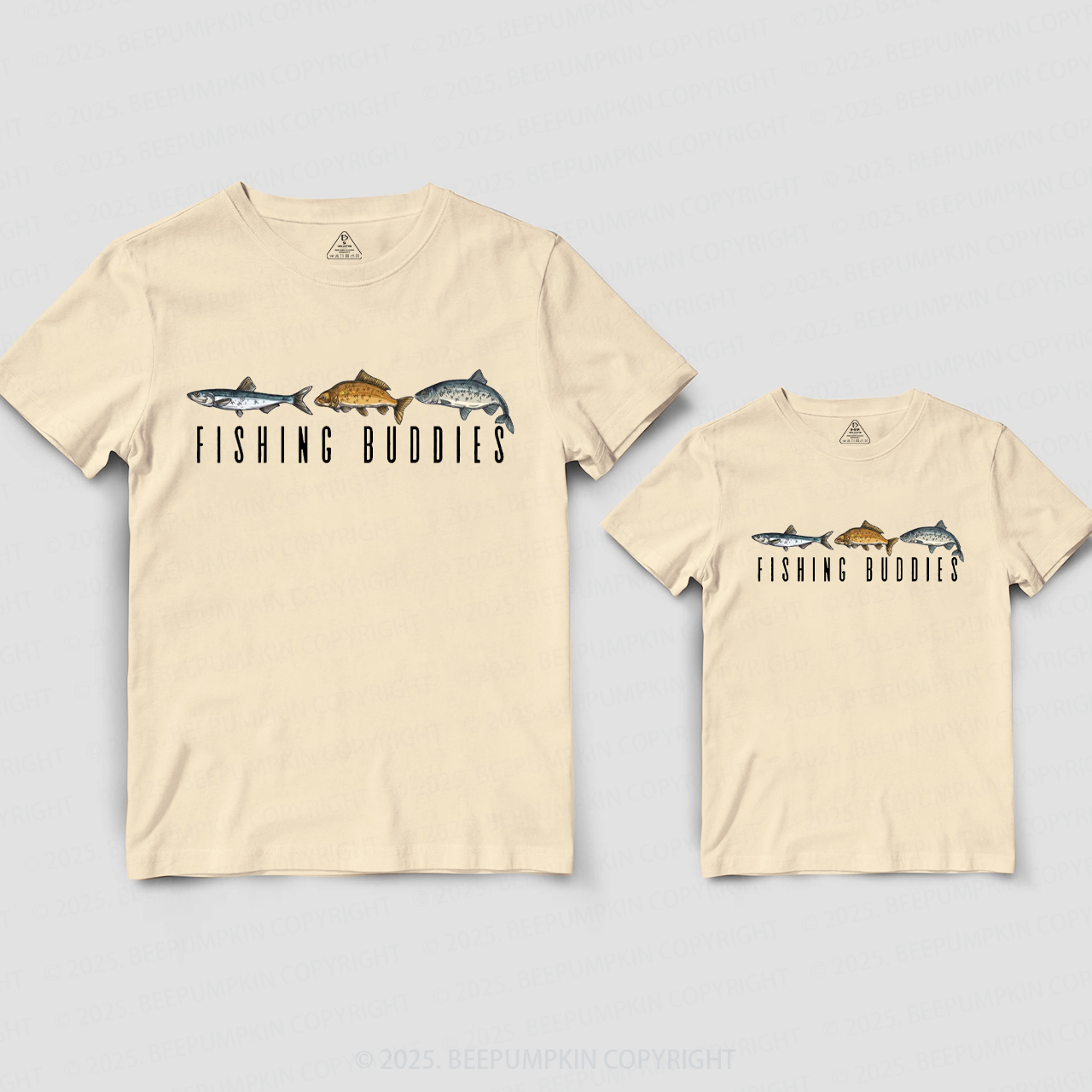 Fishing Buddies Dad&Me Matching Shirts
