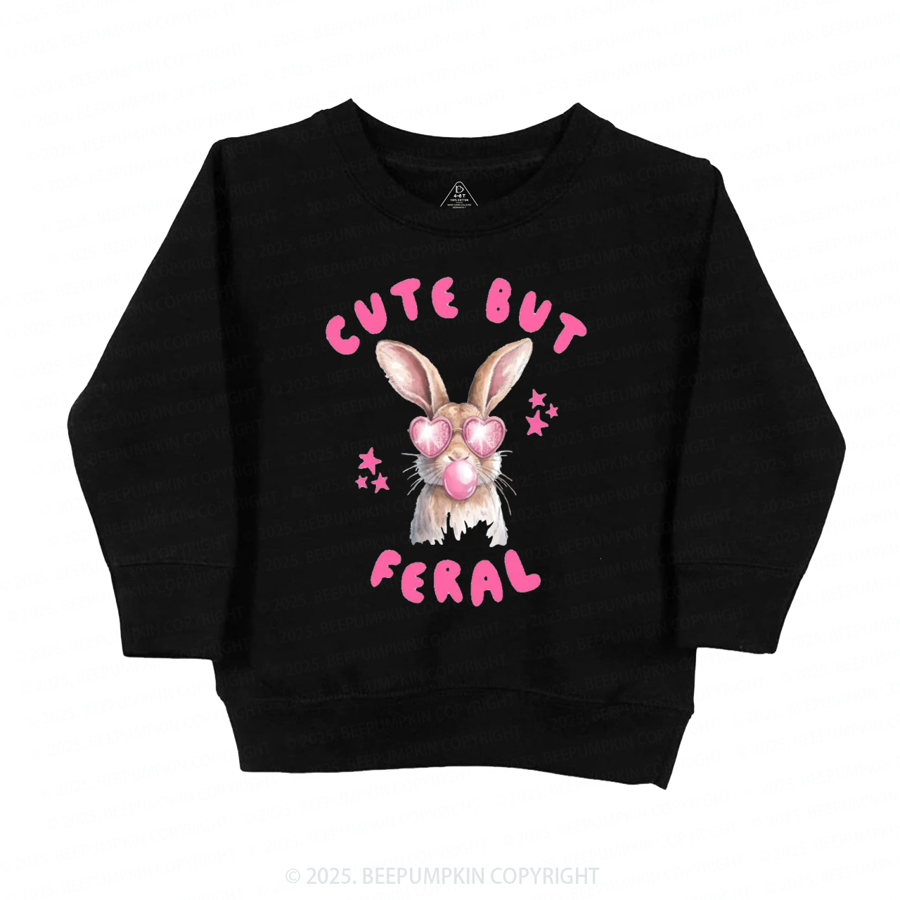 Cute But Feral Kid's Sweatshirt