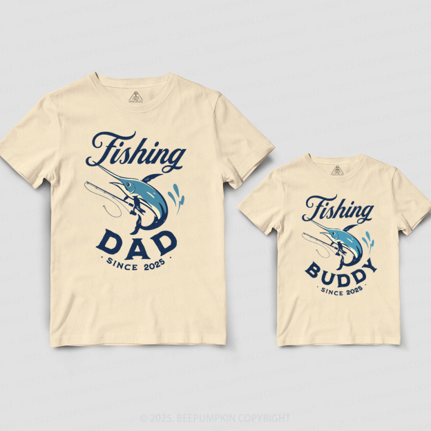 Personalized Fishing Dad&Me Matching Shirts