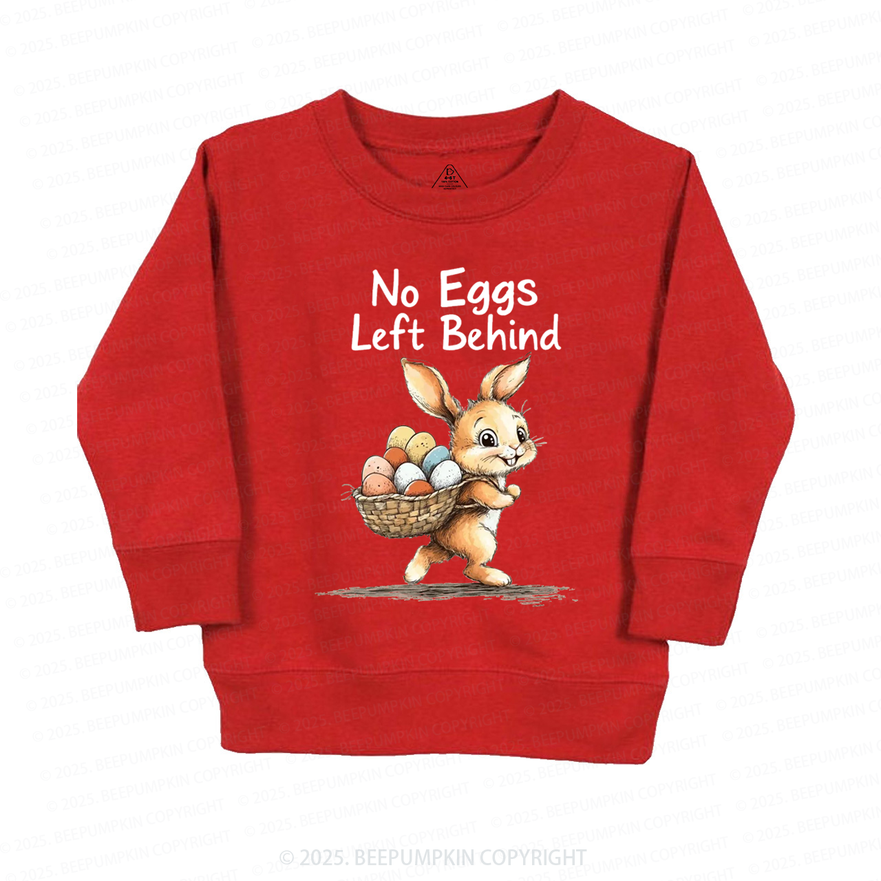 No Eggs Left Behind Kid's Sweatshirt