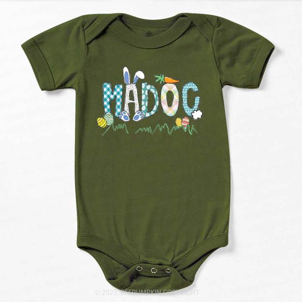 Personalized Easter Name Bodysuit Beepumpkin