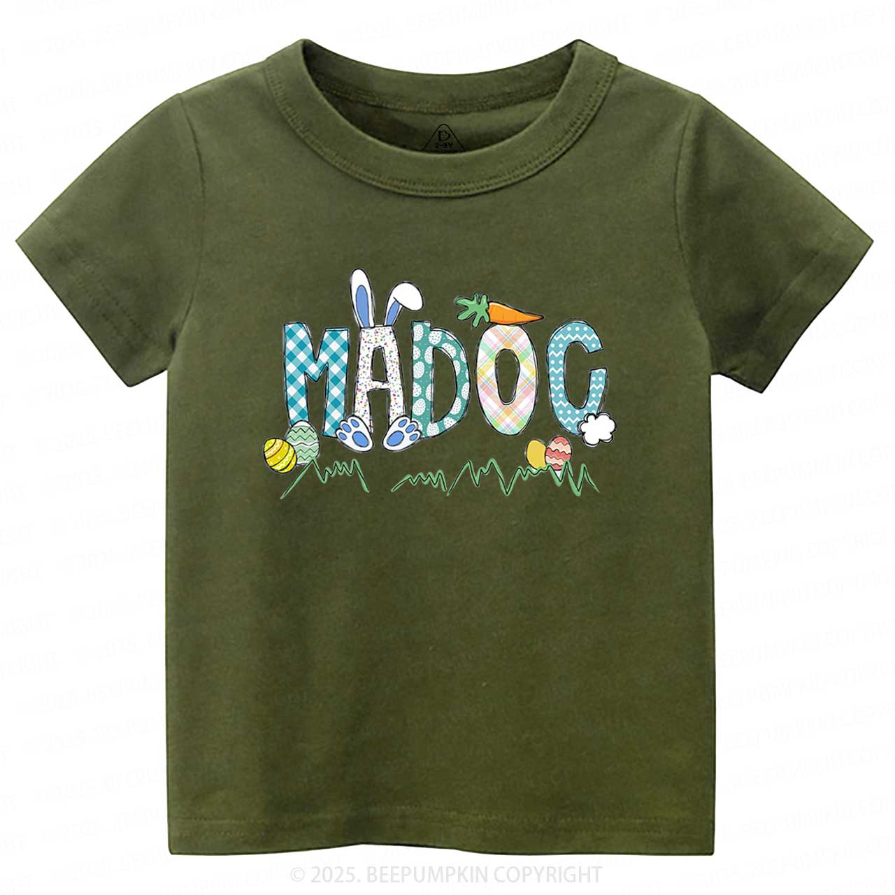 Personalized Easter Name Toddler&Kid's Tees Beepumpkin