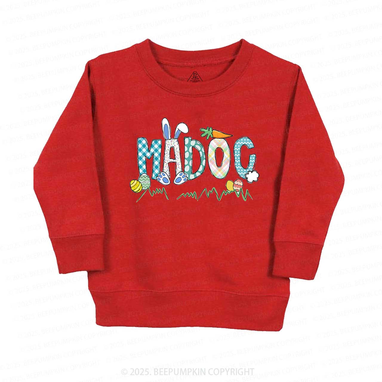 Personalized Easter Name Kid's Sweatshirt