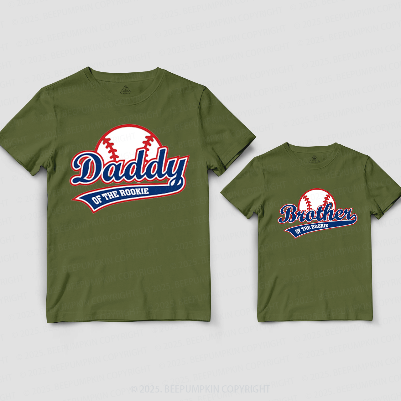 Rookie Of The Year Dad&Me Matching Shirts