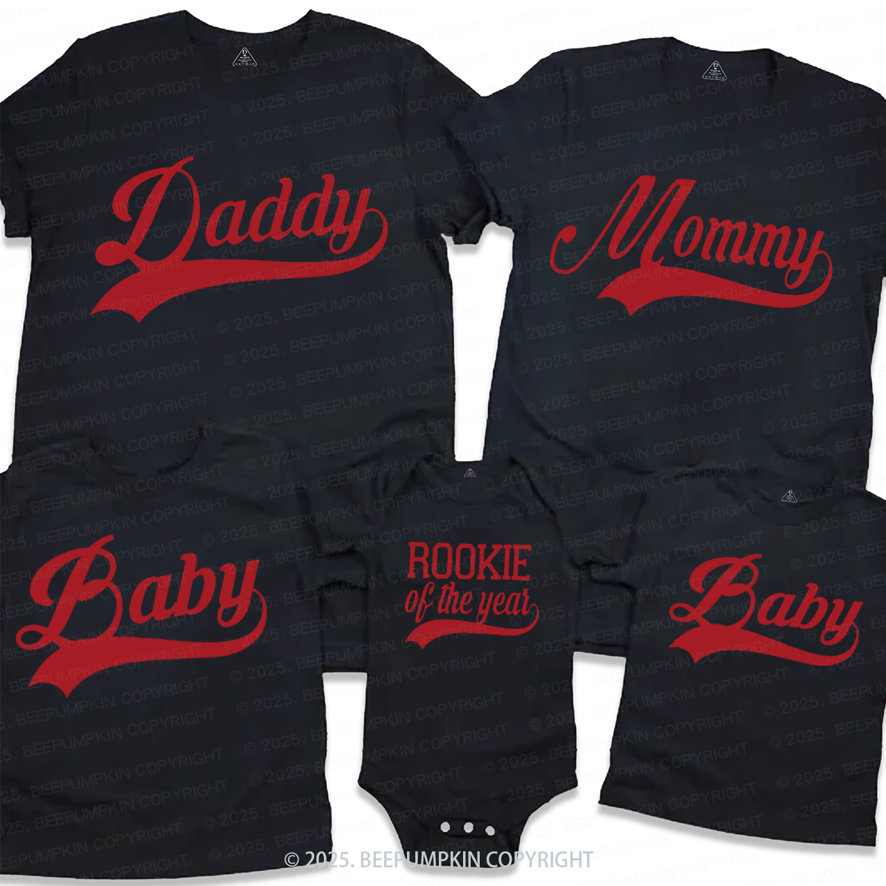 Personalized Rookie Of The Year Family Matching Tees Beepumpkin 2