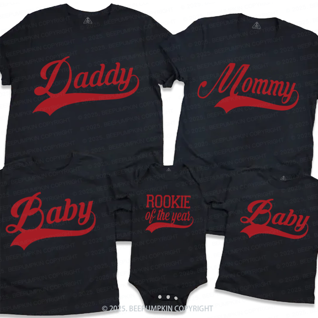 Personalized Rookie Of The Year Family Matching Tees Beepumpkin 2