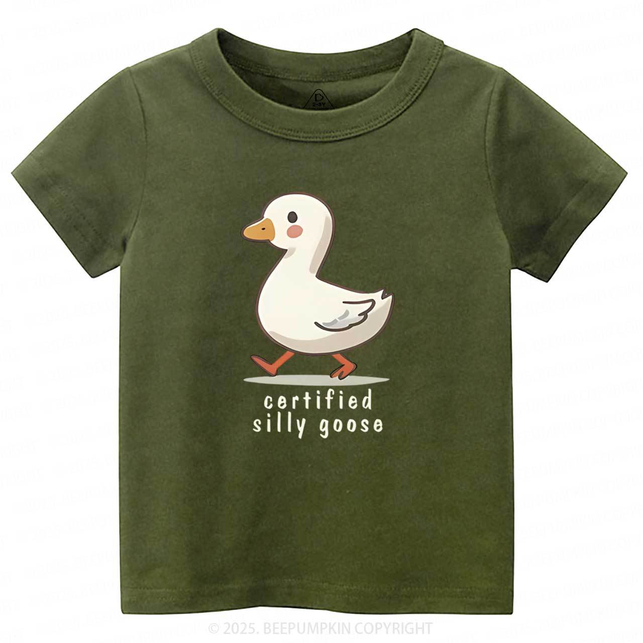 Certified Silly Goose Toddler&Kid's Tees Beepumpkin