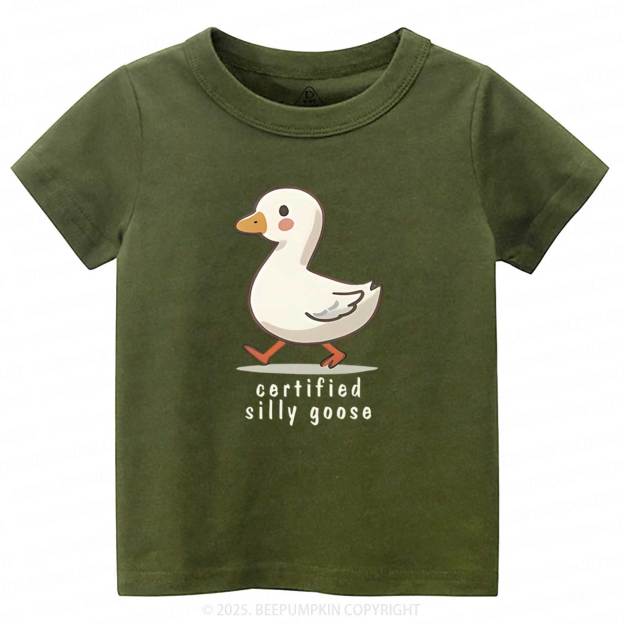 Certified Silly Goose Toddler&Kid's Tees Beepumpkin