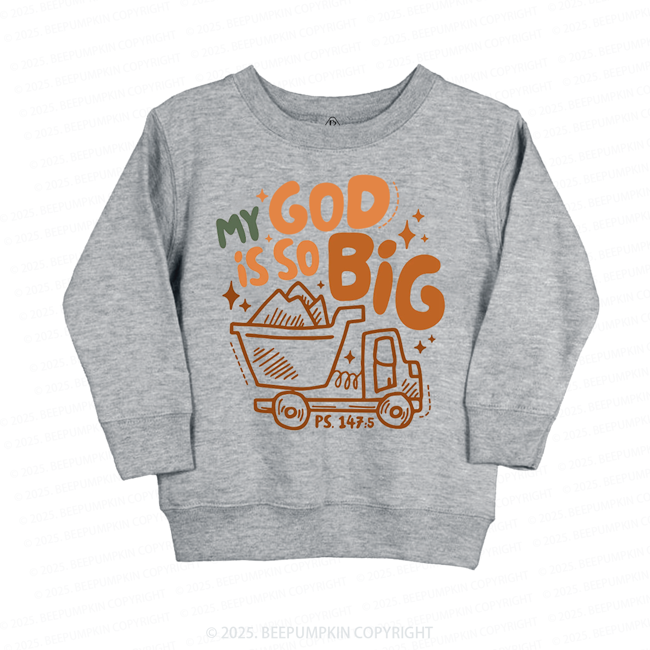 My God Is So Big Kid's Sweatshirt