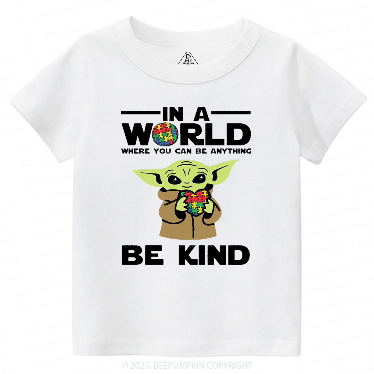 In A World Where You Can Be Anything Toddler&Kid's Tees Beepumpkin