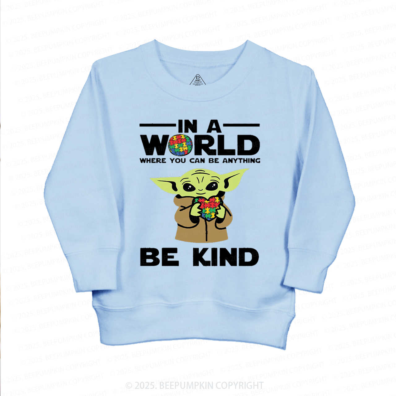 In A World Where You Can Be Anything Kid's Sweatshirt
