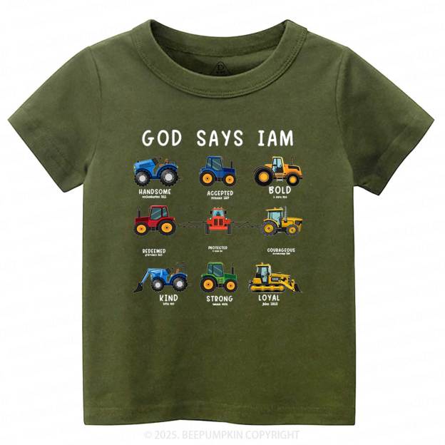 Good Says I Am Toddler&Kid's Tees Beepumpkin