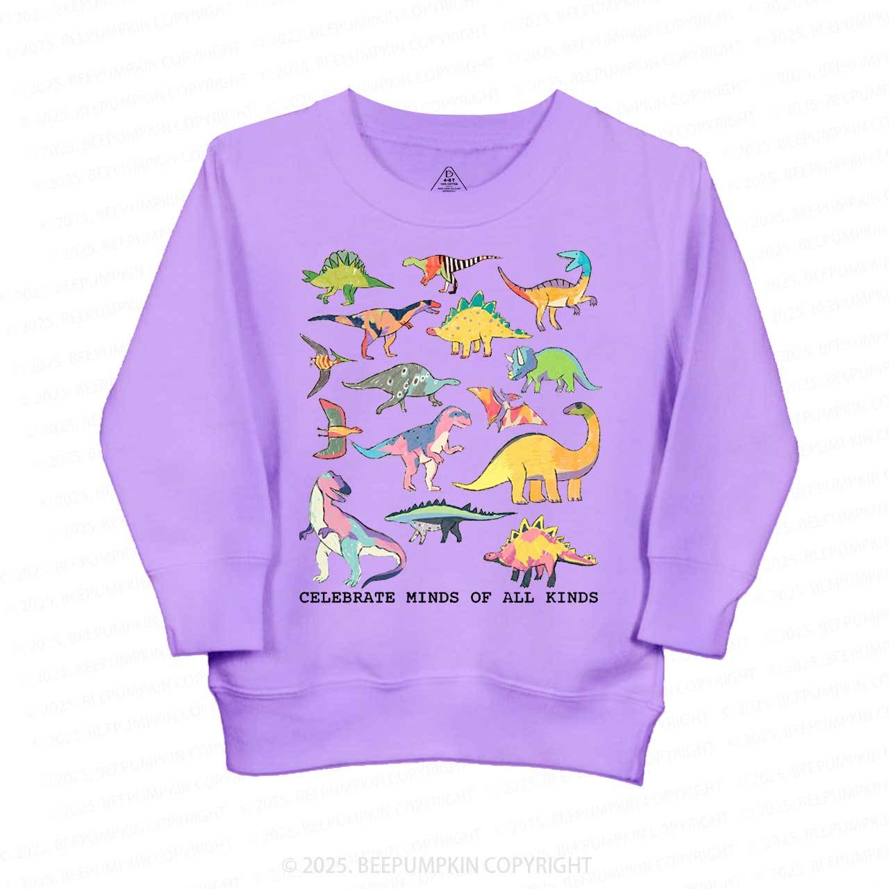 Celebrate Minds Of All Kinds Kid's Sweatshirt