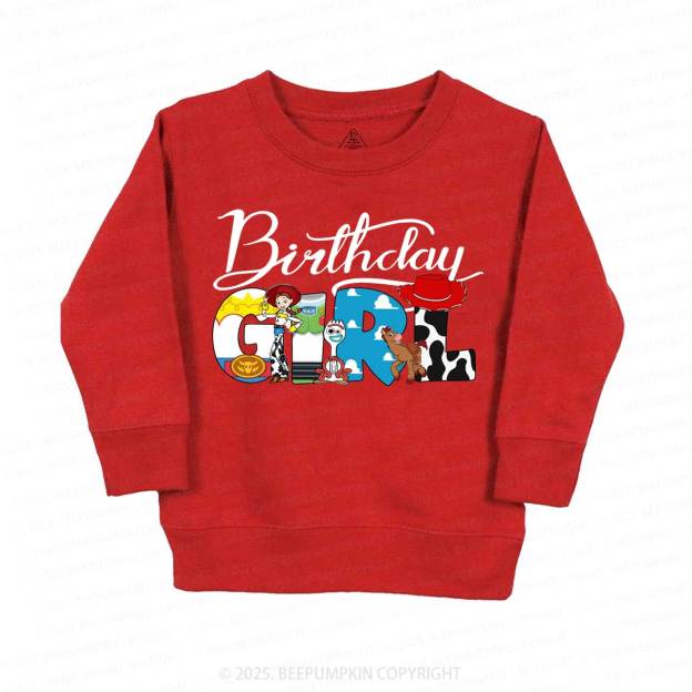 Personalized Birthday Kid's Sweatshirt