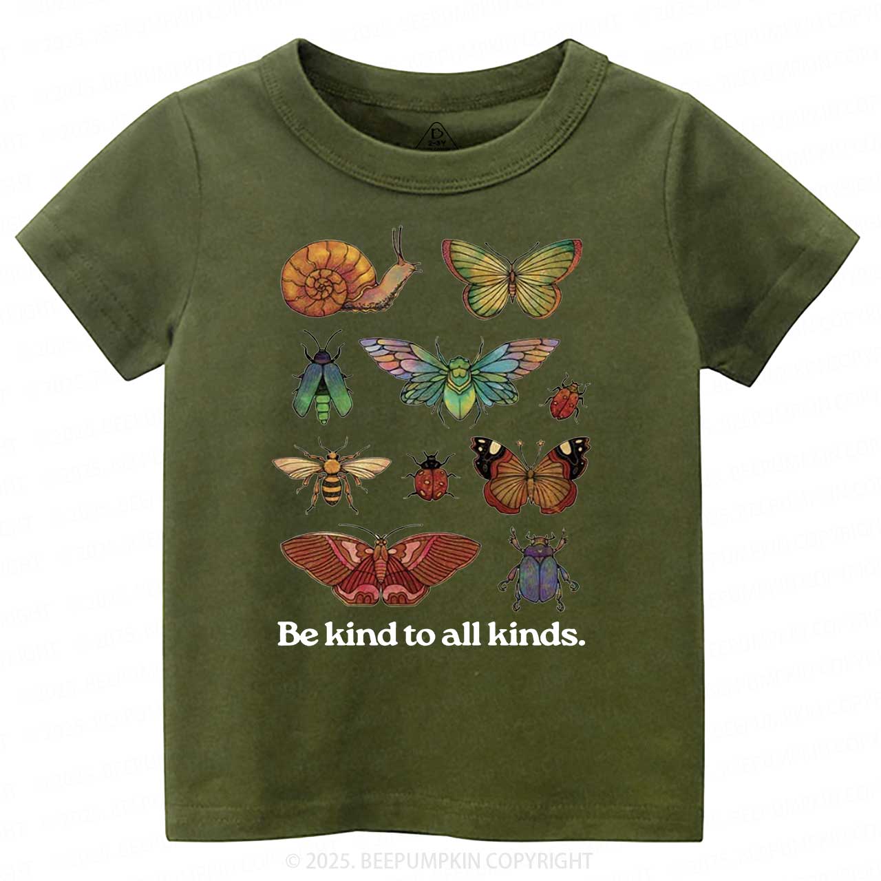 Be Kind To All Kinds Toddler&Kid's Tees Beepumpkin