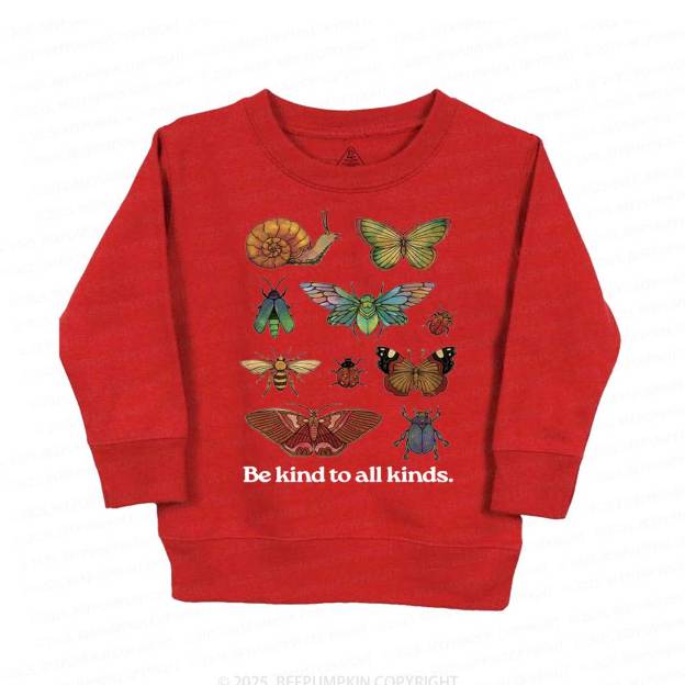 Be Kind To All Kinds Kid's Sweatshirt