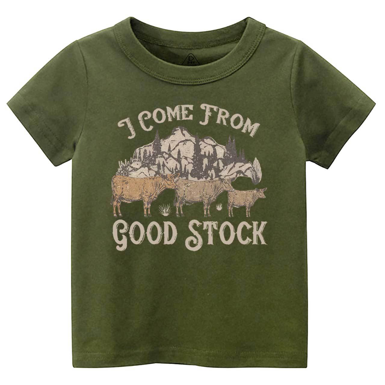 I Come From Good Stock Toddler&Kid's Tees Beepumpkin