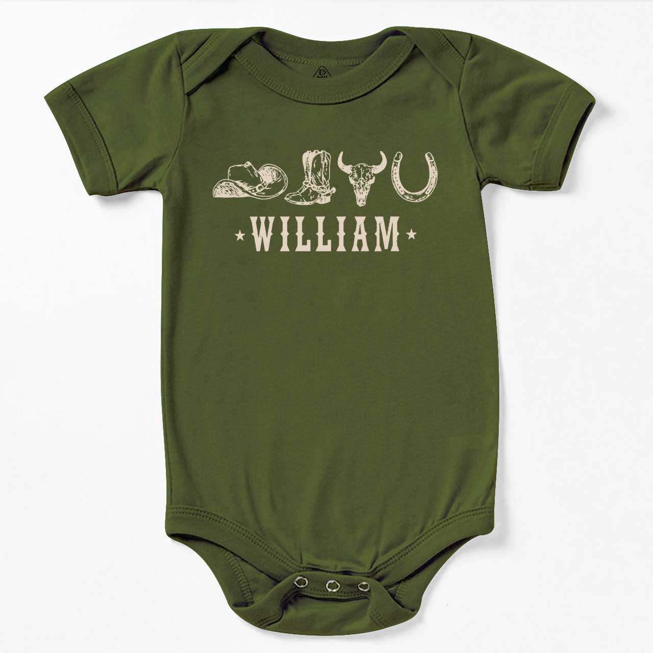 Personalized Western Bodysuit Beepumpkin