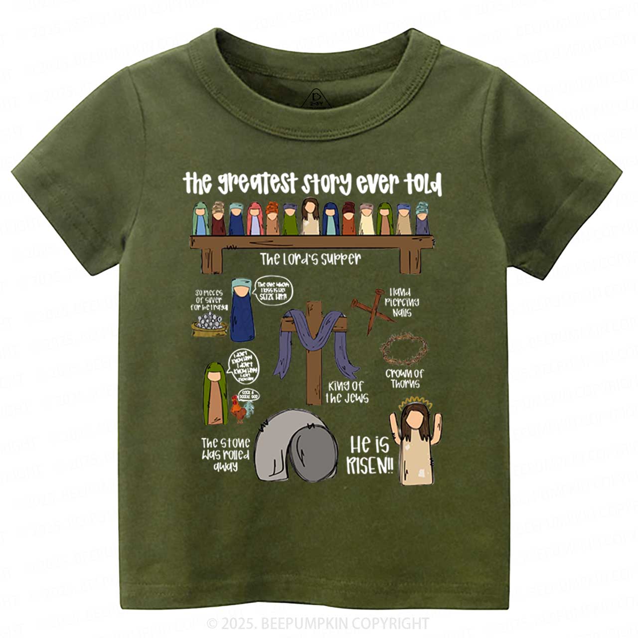The Greatest Story Ever Told Toddler&Kid's Tees Beepumpkin