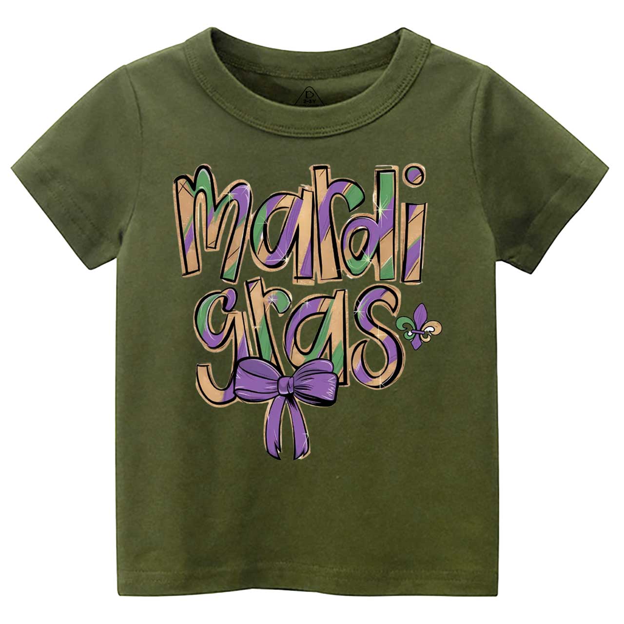 Mardi Gras Toddler&Kid's Tees Beepumpkin
