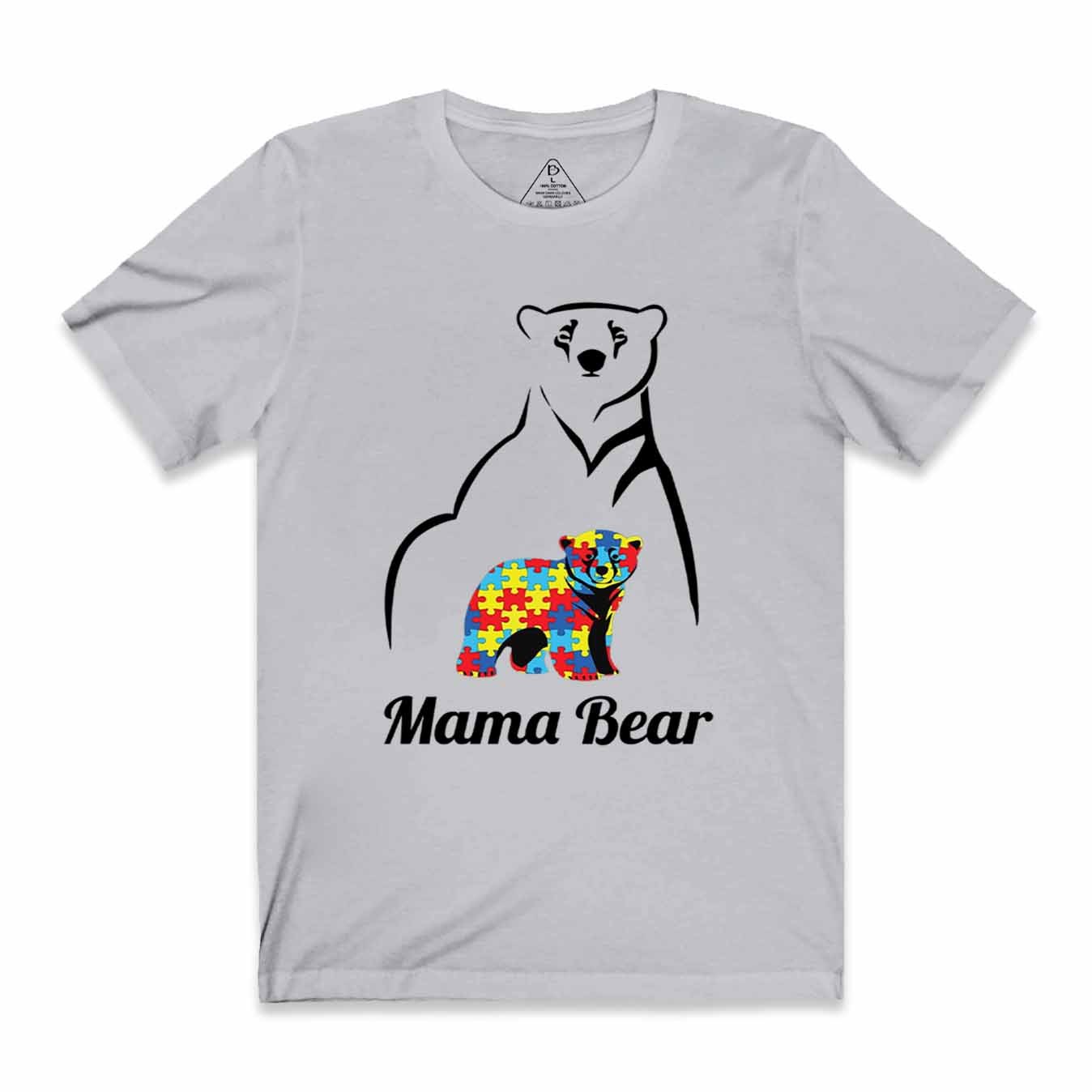 Autism Mama Bear T-Shirts