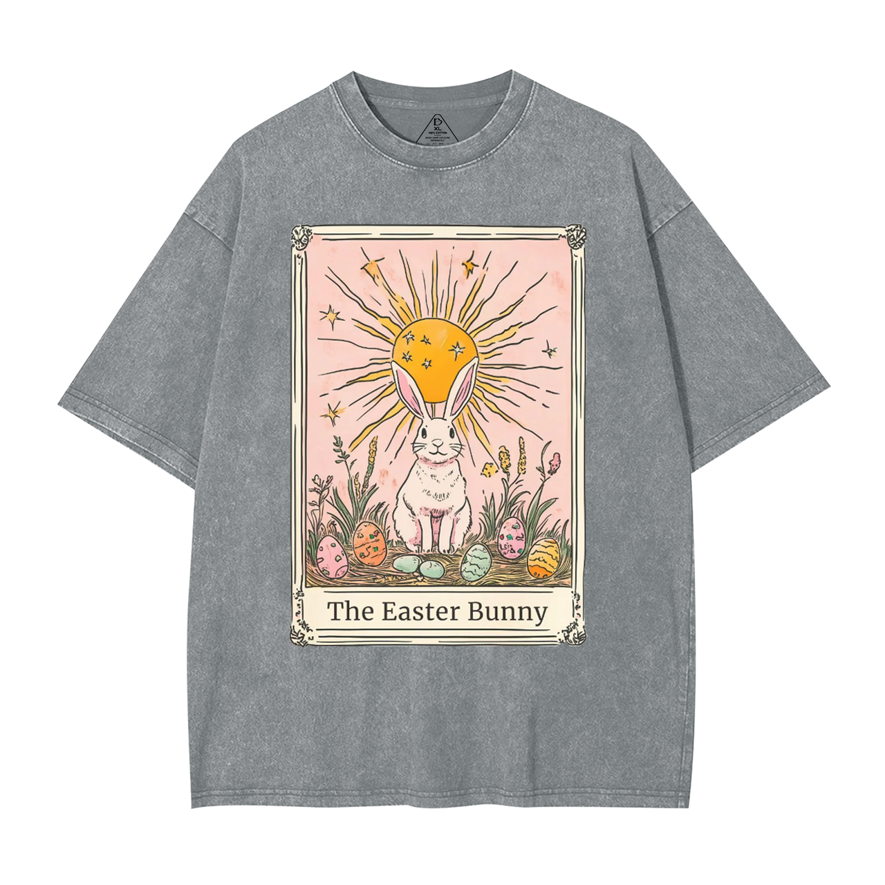Retro Rabbit Mama Washed T-Shirts