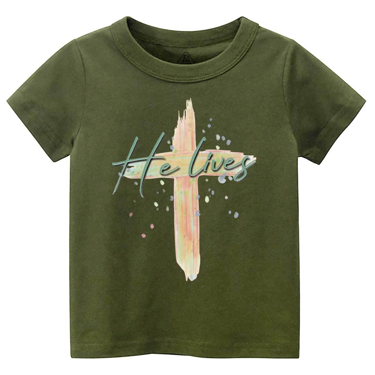 He Lives Natural Toddler&Kid's Tees Beepumpkin