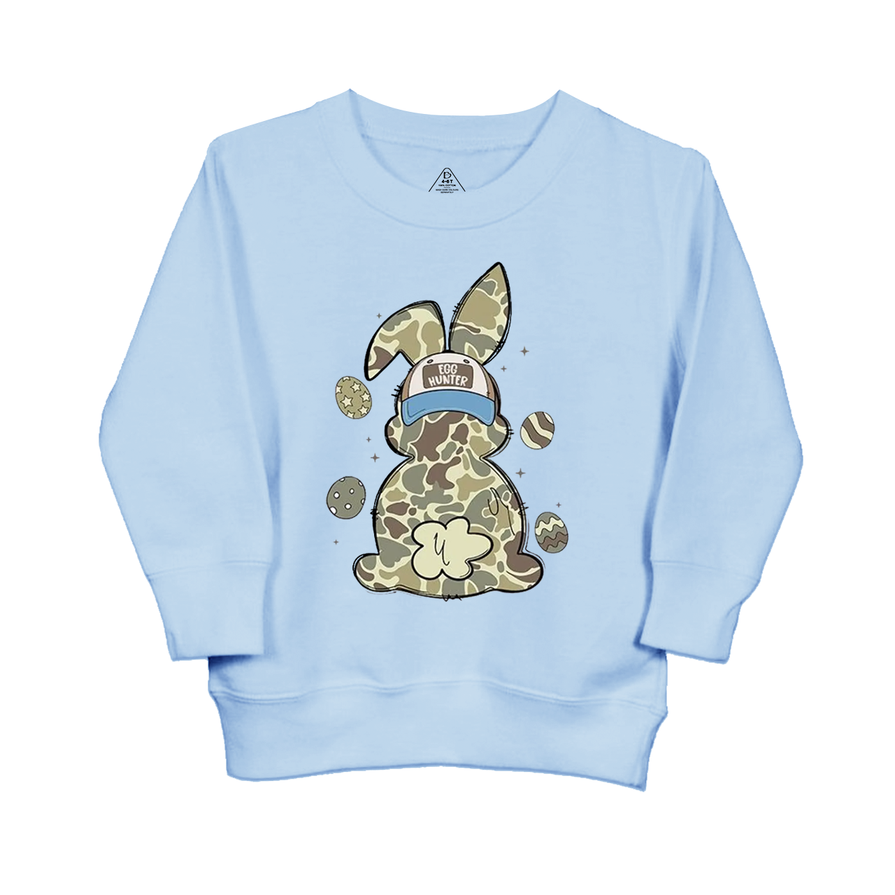 Egg Hunter Bunny Kid's Sweatshirt
