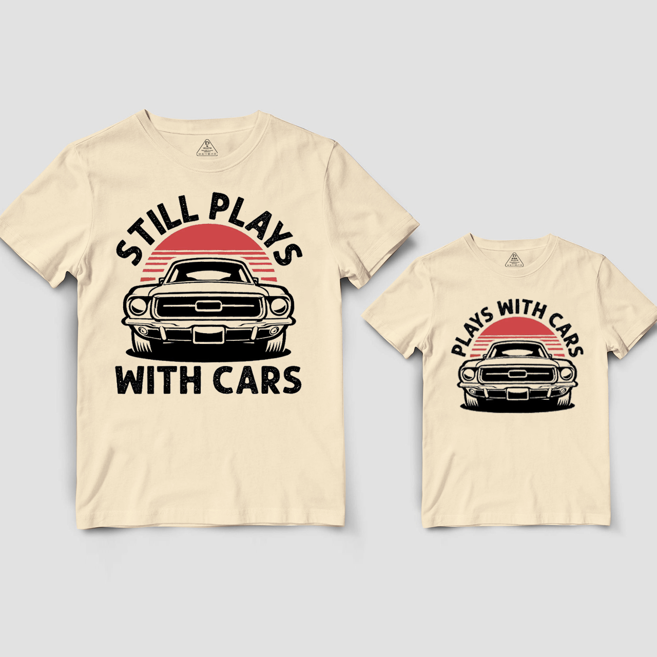Still Plays With Cars Dad&Me Matching Shirts